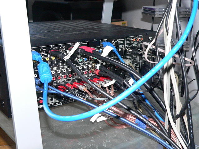 I remember when I did not have to label the cables..